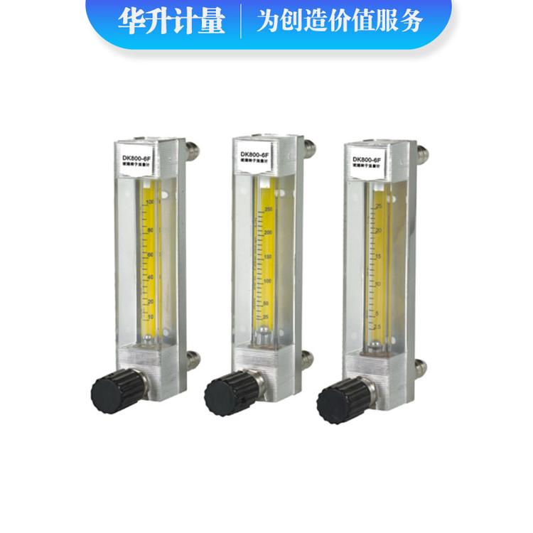 DK800-4F 6F玻璃转子流量计 引进型防腐玻璃管浮子流量计 氮气氧气流量计