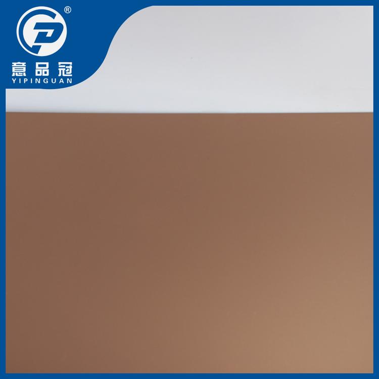 不锈钢表面真空镀色喷砂古铜色哑光无指纹