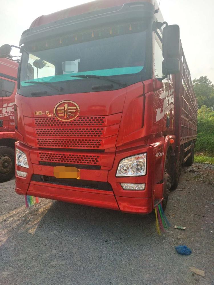 二手货车 解放JH6 载货车 前四后八 9米6高栏 国五 带全保