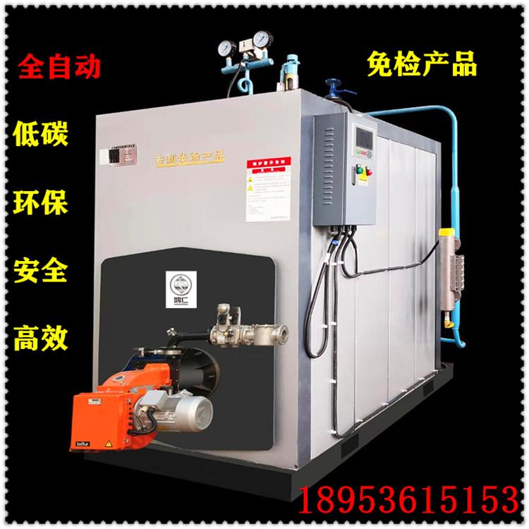 【鸿仁】1吨燃油/燃气蒸汽发生器 小型燃气蒸汽发生器 0.2吨-1吨工业用燃气蒸汽发生器     食品蒸煮线配套燃气蒸汽锅炉