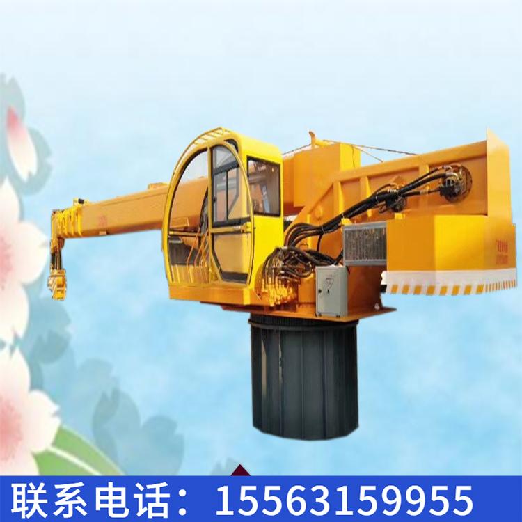 悬臂吊厂家 码头吊 定制3-25吨甲板吊 久胜机械