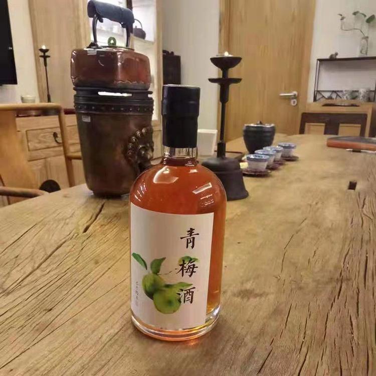 500毫升晶白玻璃瓶 250ml 威士忌酒瓶 日式商用 洋酒瓶子