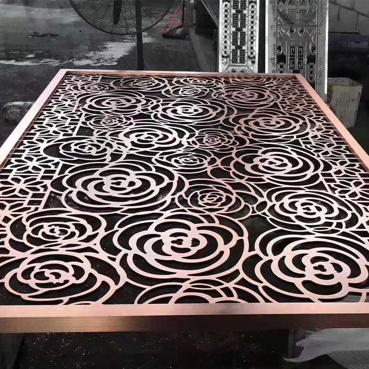 不锈钢屏风 落地屏风  过道屏风 博饰钢业厂家设计