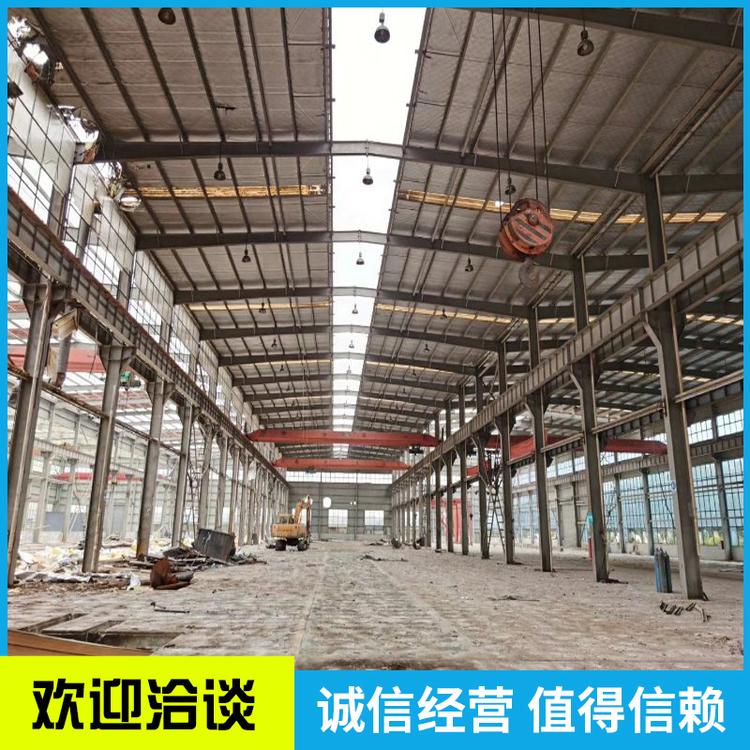 群飞钢结构工程材料重型行车房出售