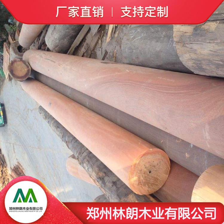 厂家直销红柳桉木材 林朗红柳桉防腐木 进口原木 一手货源
