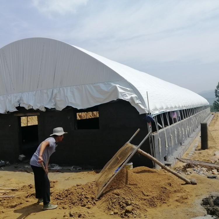 值得信赖的山东养殖大棚设计  肉鸭 肉鸽 肉鸡大棚上门施工质量可靠