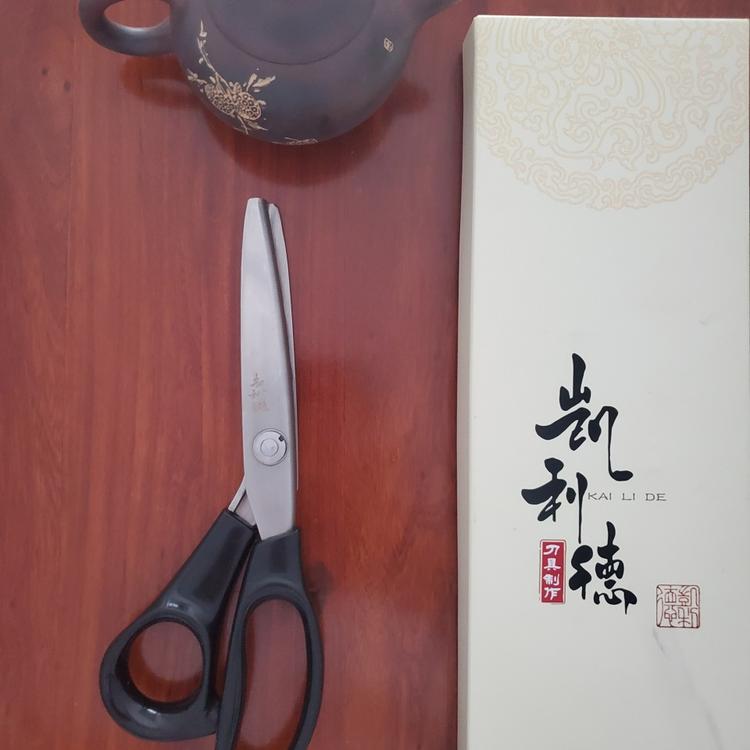 青州凯利德不锈钢家用布样花边剪刀三角锯齿圆弧狗牙剪纸皮革布塑料