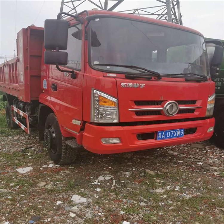 多台东风二手蓝牌自卸车 玉柴160马力 二手单桥自卸车