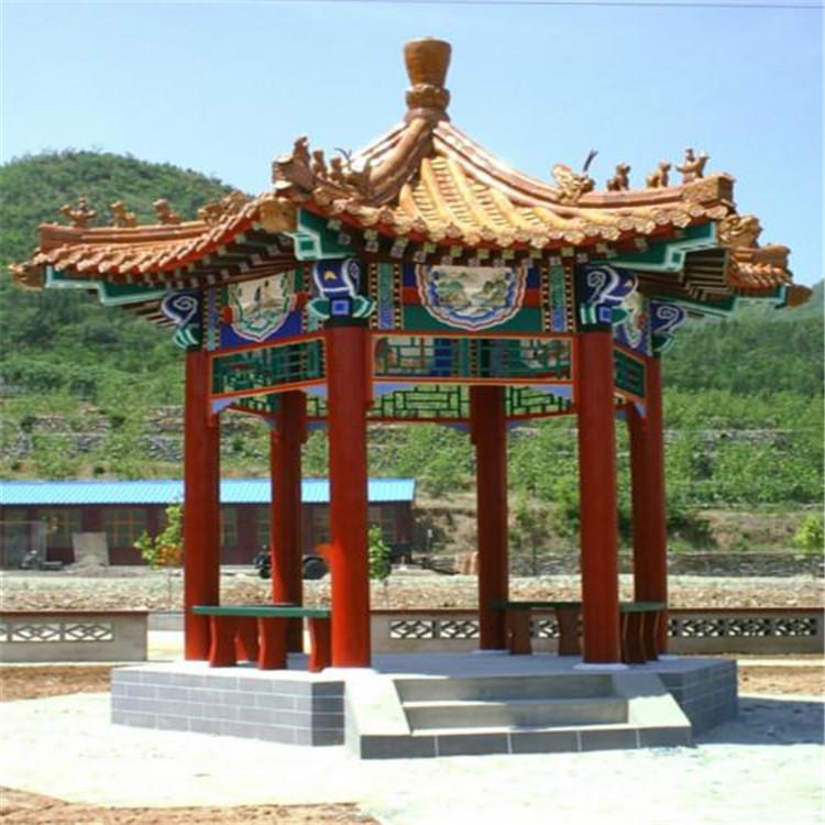 强云防腐木凉亭  凉亭   花园凉亭加工 公园绿化