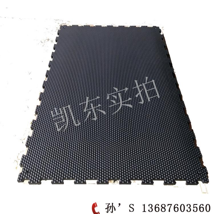 龟背纹牛棚垫 青岛凯东养殖场专用橡胶保温垫 牛卧床垫