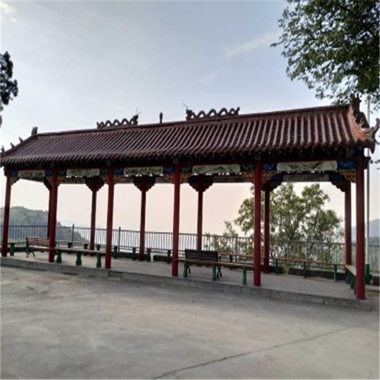 青岛古建长廊  仿古长廊  长廊承建 价格合理