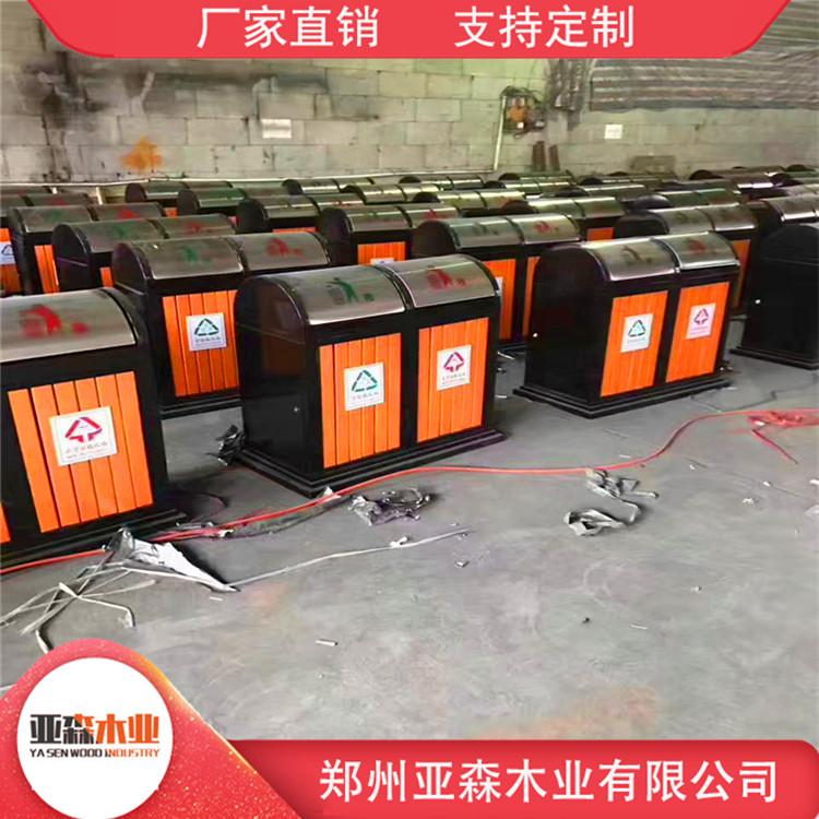 防腐木垃圾桶 园林防腐木垃圾桶 源头厂家 欢迎订购