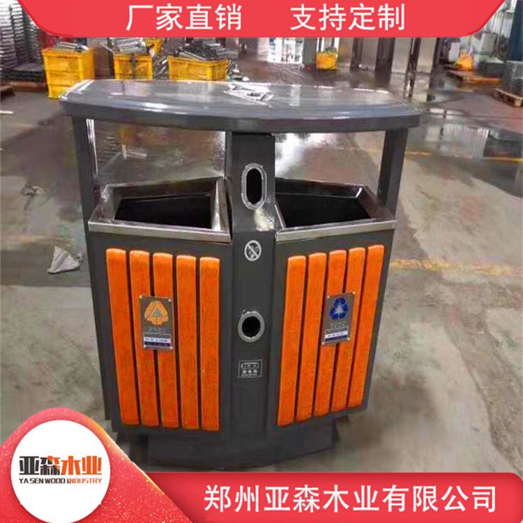 小区防腐木垃圾桶 防腐木垃圾桶 全国销售 欢迎订购