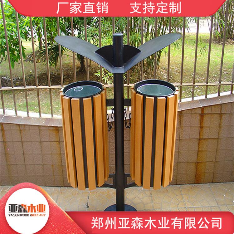定制防腐木垃圾桶 防腐木垃圾箱 全国销售 欢迎订购