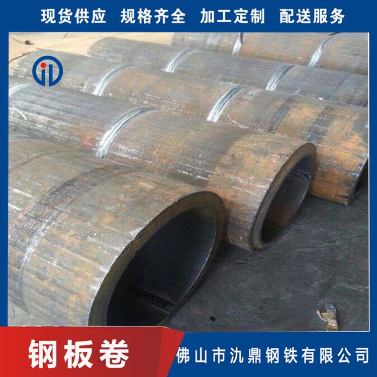 厚壁卷管厂家 定制钢板卷管 氿鼎 供水用丁字焊卷管 高炮广告牌立柱