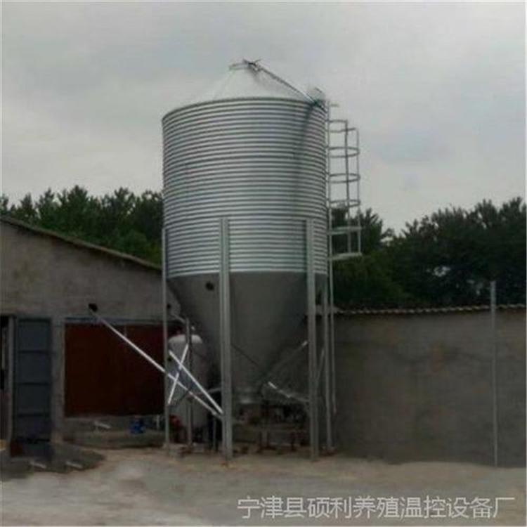 料塔 镀锌铁皮制成 养殖场料塔 厂家定制