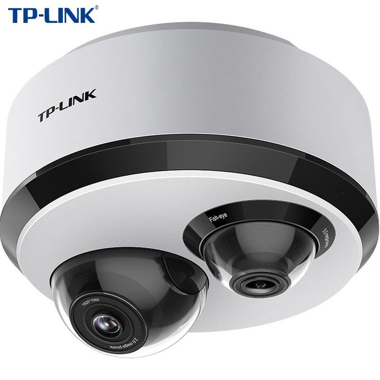 TP-LINK_TL-IPC55T2_500万高清双摄监控摄像头 360度全景特写