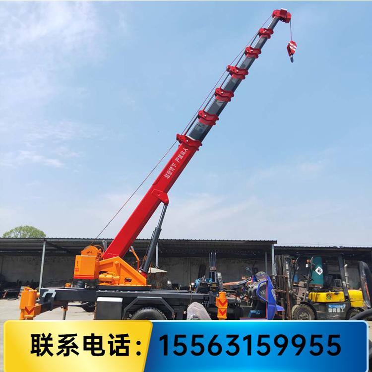 时风5吨三轮吊车 单梁悬臂起重机 定制三轮汽车吊随车吊热销