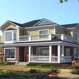 轻钢别墅定制 钢结构房屋定制 新型轻钢结构房屋