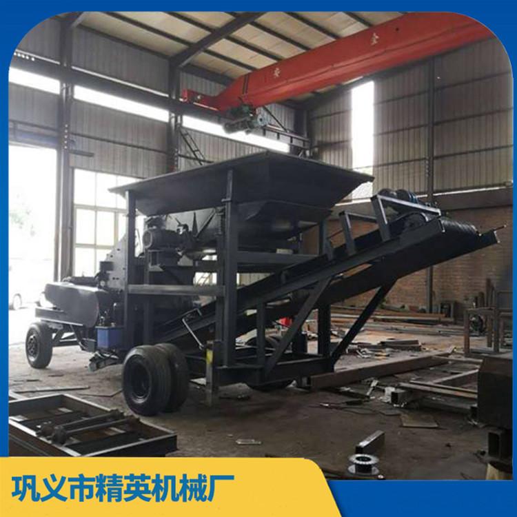供应反击破移动破碎站 建筑垃圾粉碎设备 能耗低生 产效率高