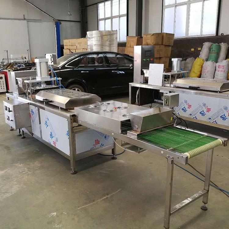 不锈钢春饼压饼机品质保障 厂家直供 出售商用全自动压饼机