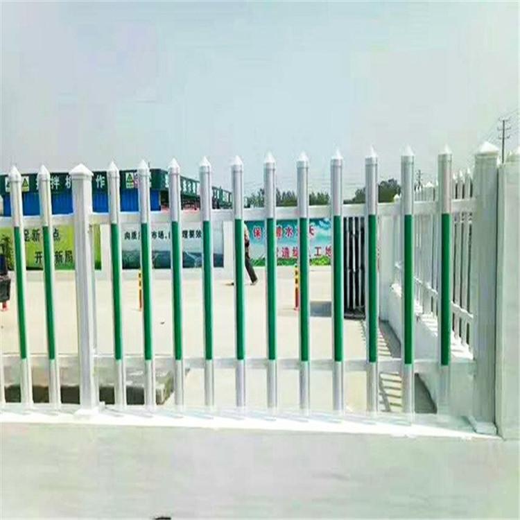 pvc厂区绝缘变压器围栏 小区pvc围挡 幼儿园隔离围墙 庭院绿化栅栏