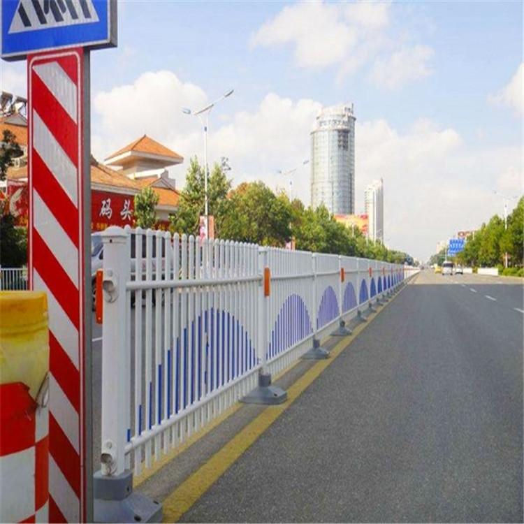 交通道路隔离护栏 市政护栏围挡 人行道城市道路隔离市政护栏定制