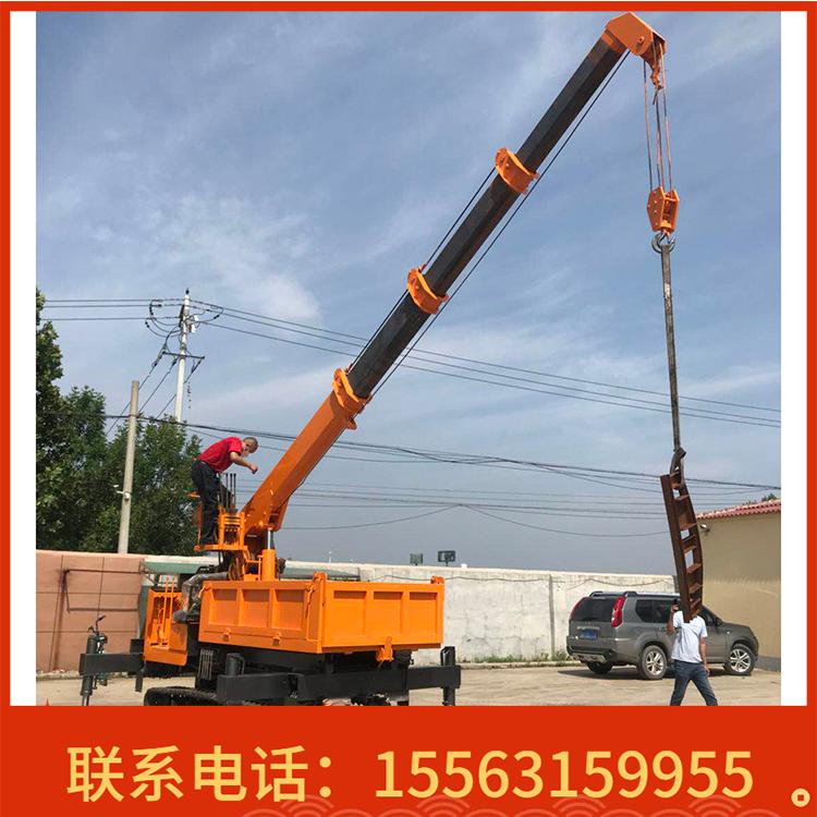 专用钢制履带随车吊 小型6吨8吨钢制履带随车吊 链轨随车吊