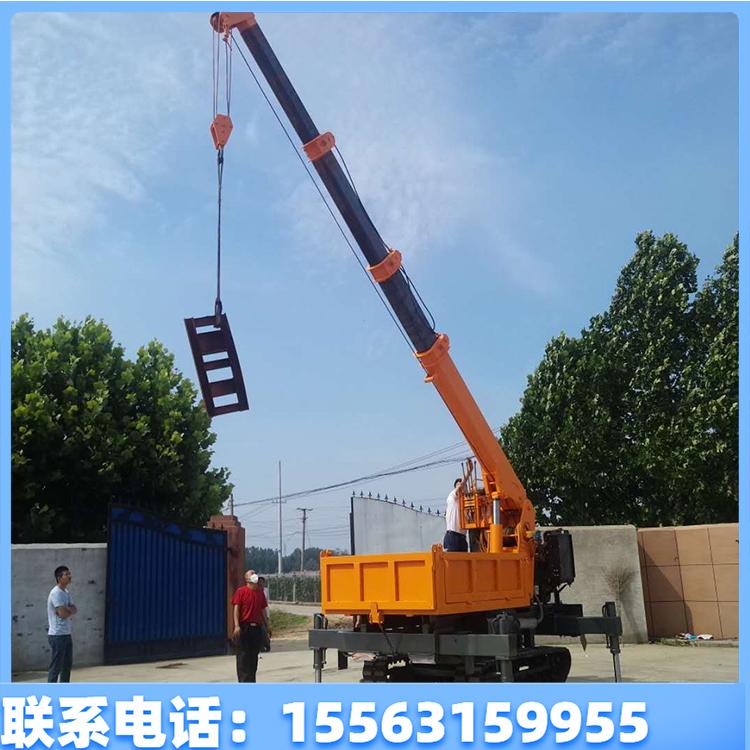 4105四不像履带随吊车 全液压四不像随车吊6吨小型起重机定制款