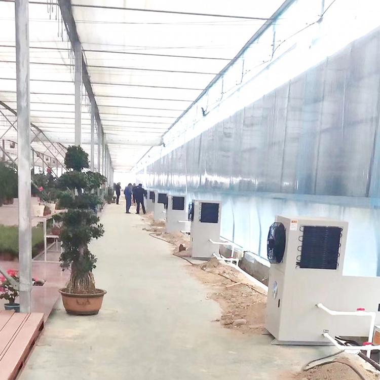 花卉园艺大棚塑料玻璃大鹏育苗棚蔬菜大棚加温热水锅炉 水暖风机 育苗苗床保温加温  保育育雏加温 燃油燃气燃煤生物质锅炉