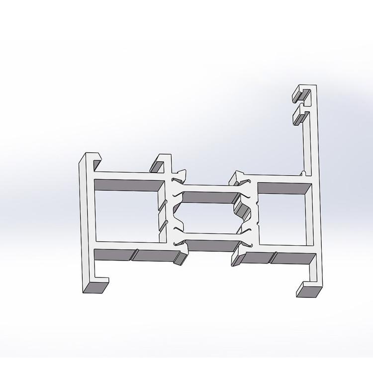 DM60隔热 工业铝型材铝合金流水线型材  铝合金节能材料