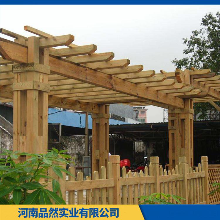 加工定制木花架 庭院阳台碳化多层花架批发 不易变形 品类齐全