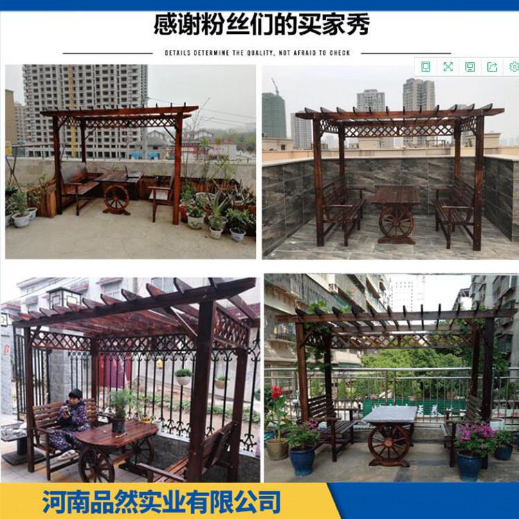防腐木拱门庭院户外花架 室外简约落地花架 不易变形 品类齐全