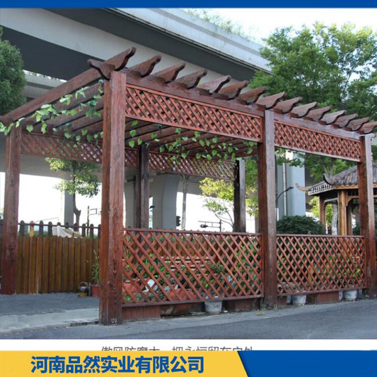 户外防腐木花架 庭院阳台碳化多层花架批发 推荐 欢迎咨询