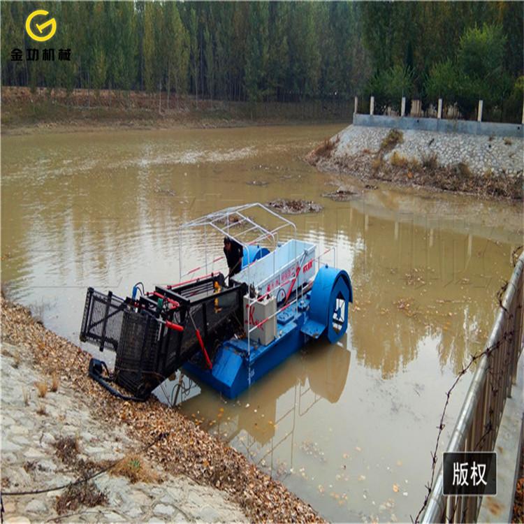 湖北全自动垃圾打捞船  河道垃圾打捞船