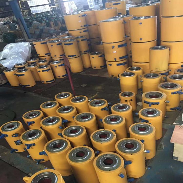 陕西中拓现货供应YDC系列千斤顶 张拉千斤顶应用于铁路桥梁 水电坝体 张拉施工工程