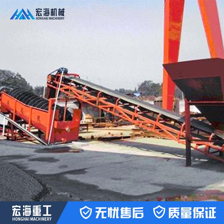轮斗式洗沙机 石料洗砂生产线专用洗砂设备 高产量滚筒叶轮洗砂机