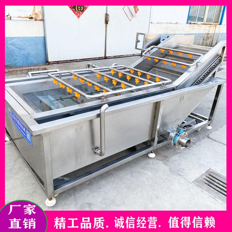 竹笋清洗机 海带结气泡清洗机 花生去泥去杂清洗机 蔬菜清洗杀青冷却线 高压喷淋清洗机