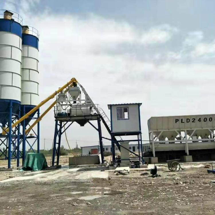 混凝土搅拌站 混凝土拌合站 青州润建机械
