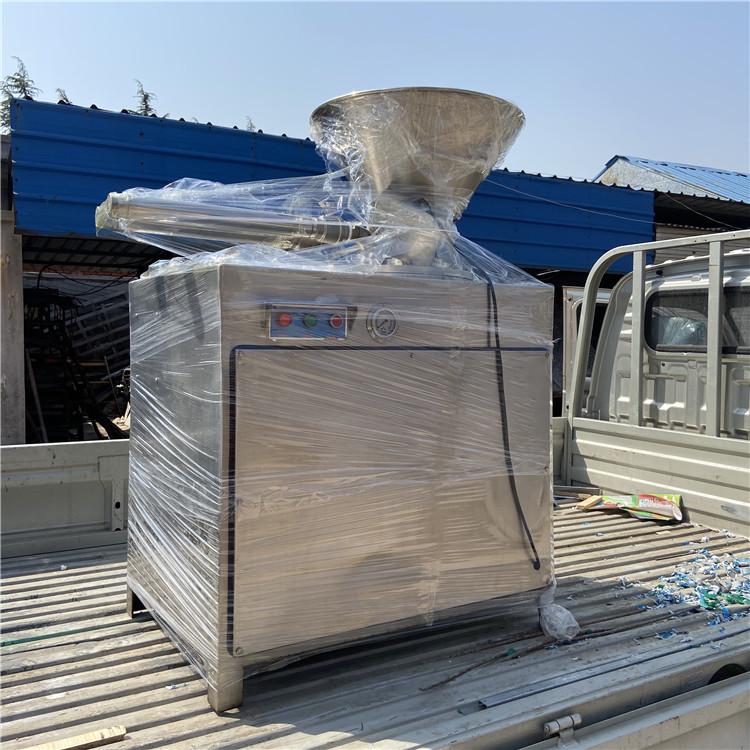 液压双路灌肠机制造商  效率高液压双路灌肠机  金弦期待与您的合作