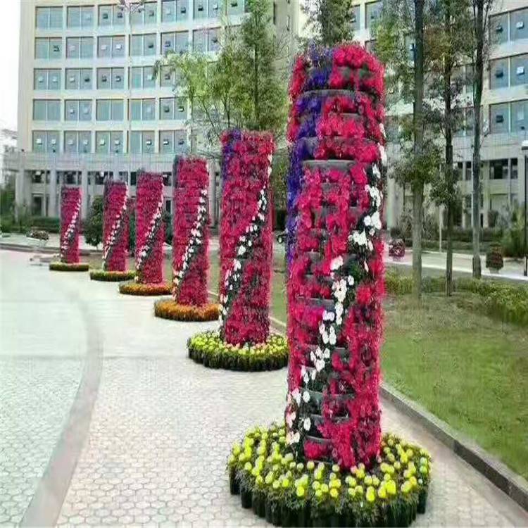 国庆草花组摆 国庆节花卉用品 国庆组摆设计施工 各种节假日花海组摆供应 欢迎咨询江瑞园艺