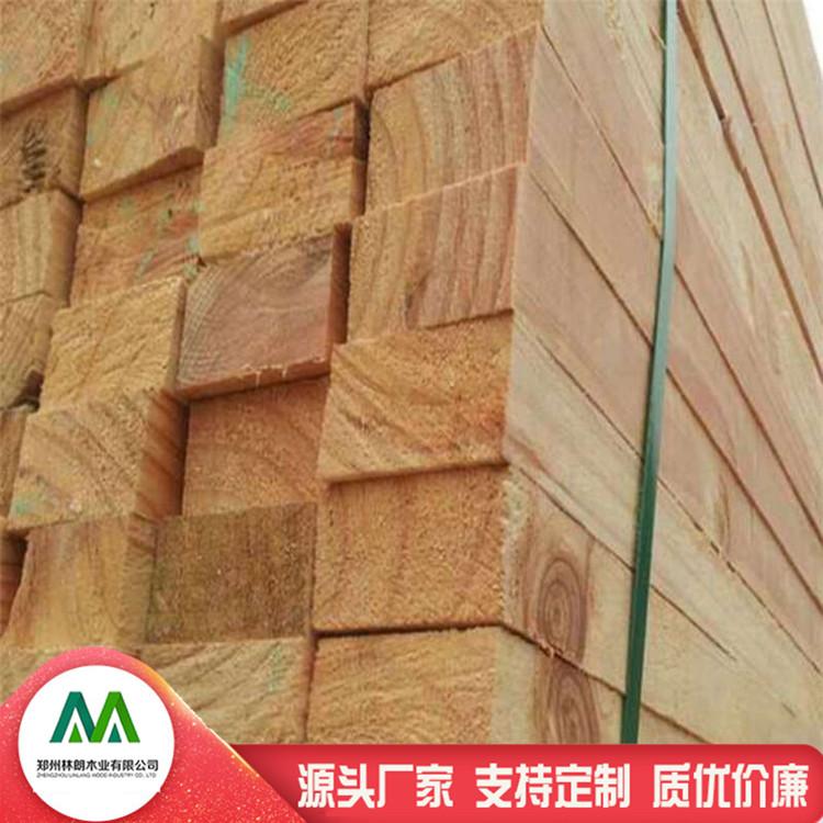 花旗松碳化防腐木价格 防腐木花旗松 美国花旗松 花旗松建筑木方厂家