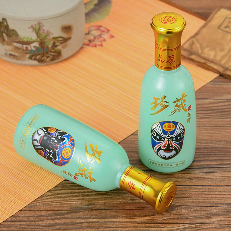 晶白料玻璃酒瓶-油瓶 郓城富兴酒类包装