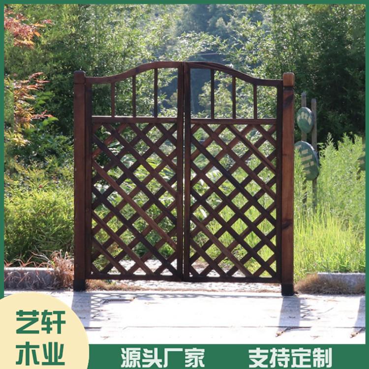 公园防腐木围栏 木围栏 木围栏价格 免费设计 安装简单