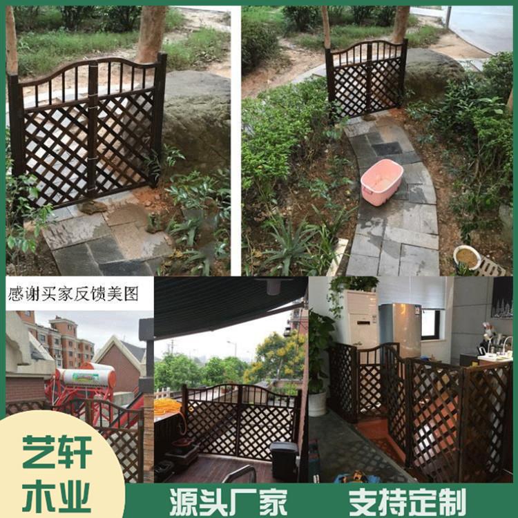 防腐木木围栏 木围栏 木围栏价格 免费设计 安装简单