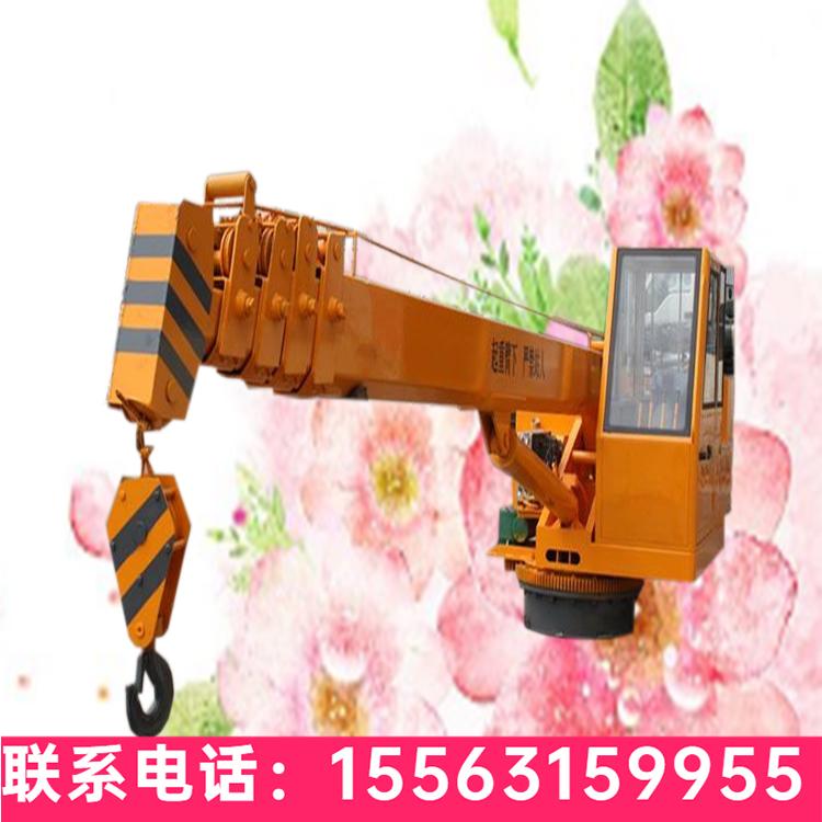 自制船用吊机 5吨8吨小型船用起重机参数 船用码头船尾吊