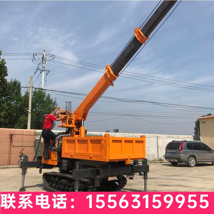 厂家定做5t履带随车吊 水利基站随车吊 工程专用运输吊车