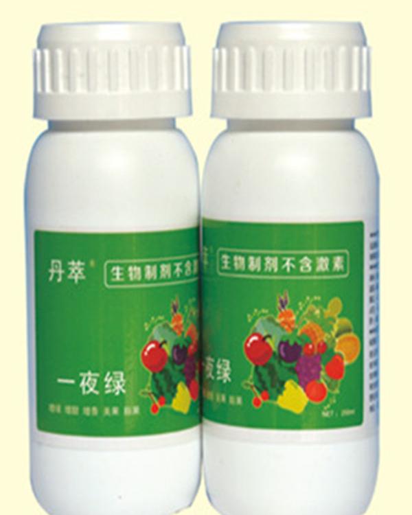 水果专用一夜绿  一叶绿肥料  绿叶膨果防病毒 氨基酸肥料 全国销售