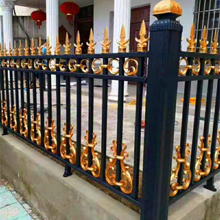 专业生产铝合金护栏  高档别墅围栏 小区庭院铝合金栏杆_铸铝围栏_护栏厂家