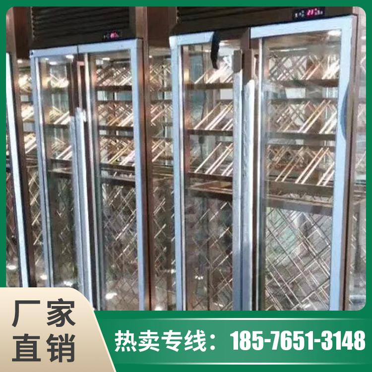 小型酒柜 不锈钢恒温酒柜 标艺不锈钢厂家现货供应